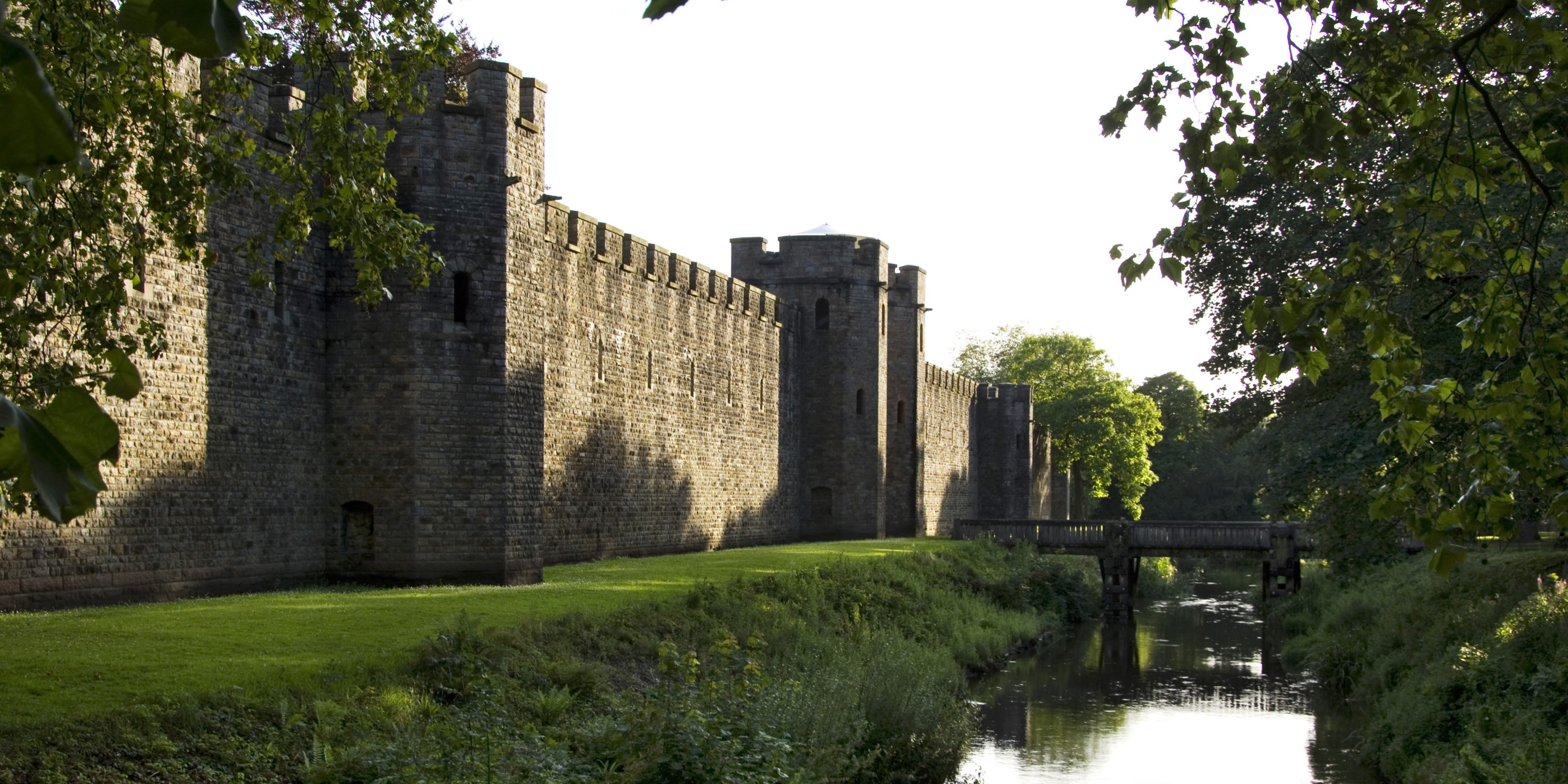 North Gate copy Cardiff Castle North Entrance and Moat