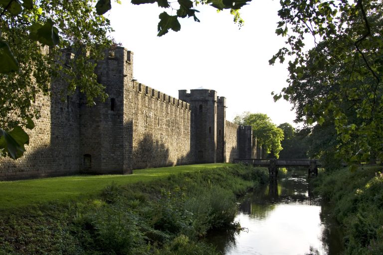 Cardiff Castle North Entrance and Moat