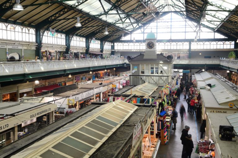 Cardiff Market Aerial Image