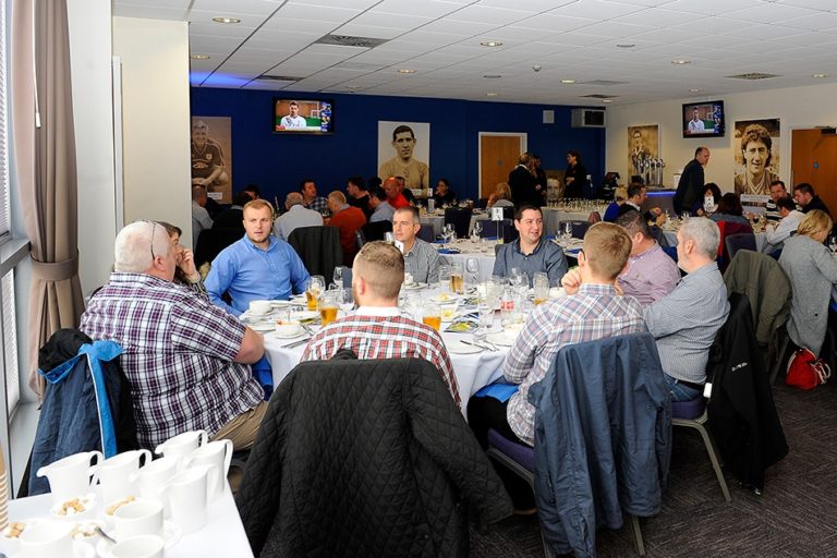 Cardiff City Stadium Captain's Lounge Set up