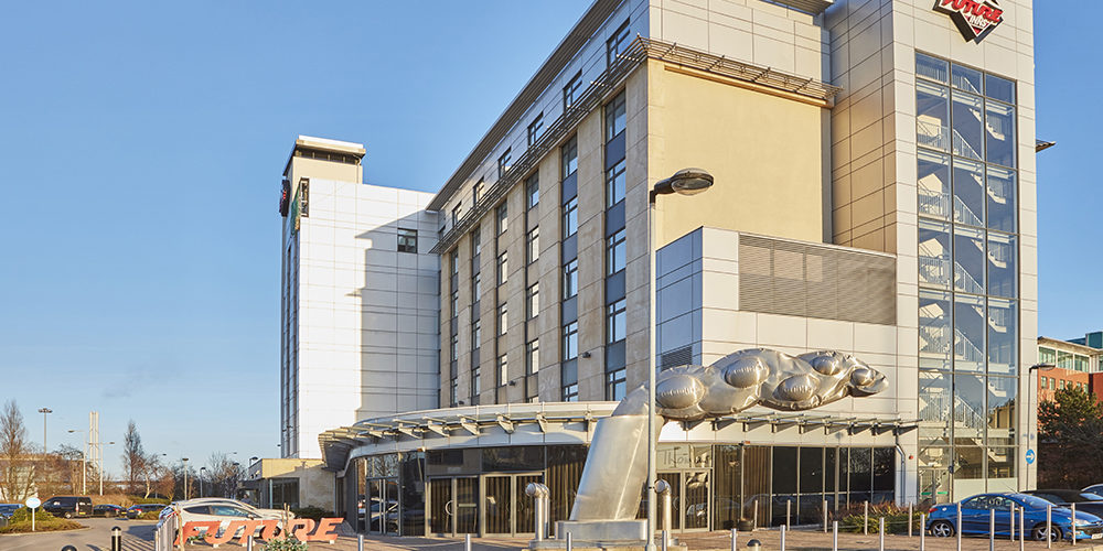 Exterior view of Future Inn Cardiff