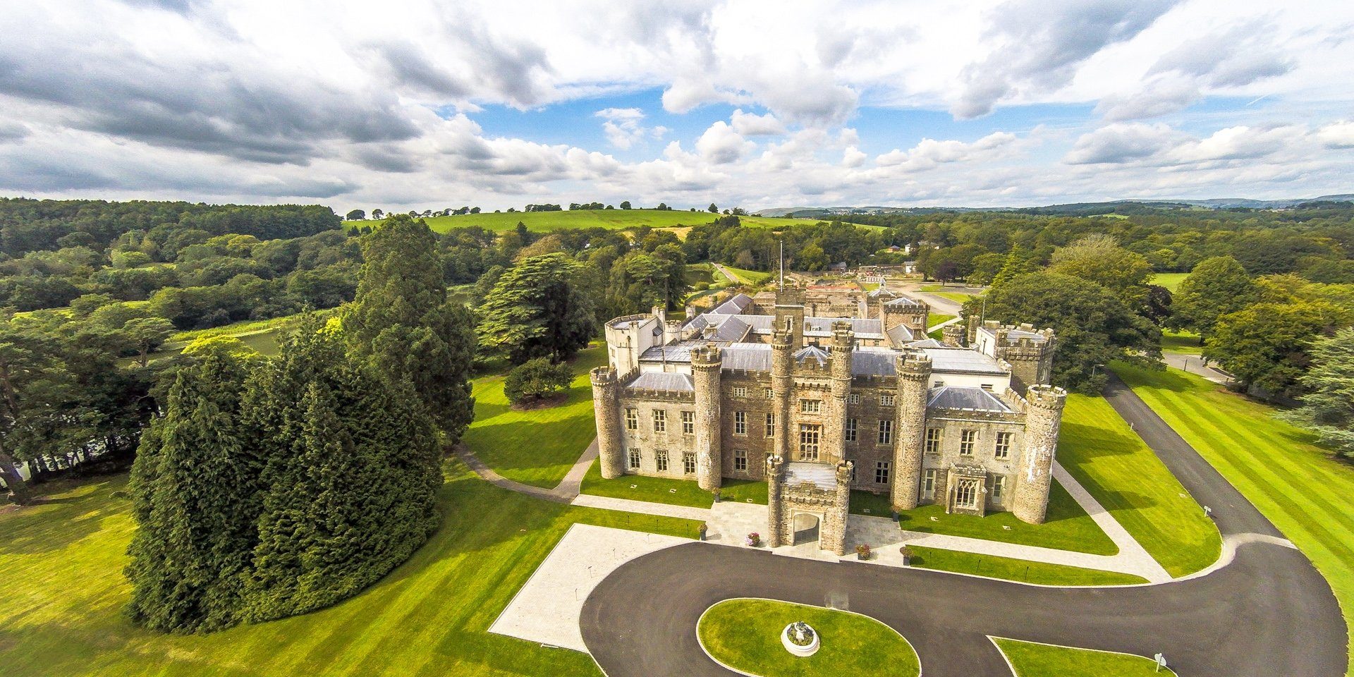 hensolcastlepic3 Hensol Castle Drone Image