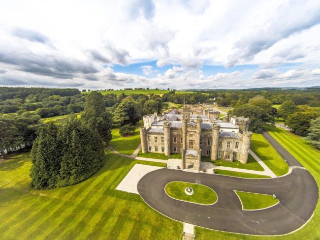 Hensol Castle Drone Image