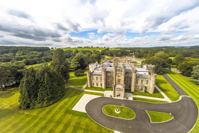 Hensol Castle Drone Image