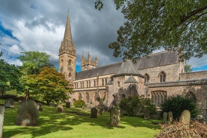 Llandaff Cathedral and cemetary