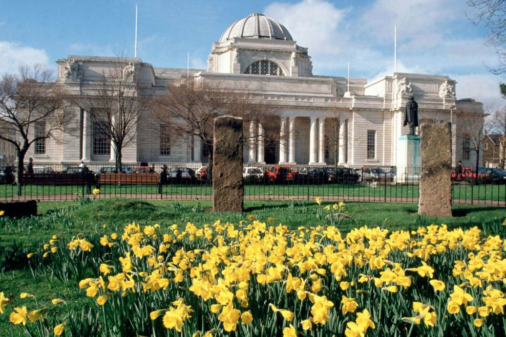 Exterior of National Museum Cardiff