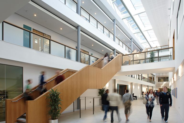 Interior of Cardiff Met Uni