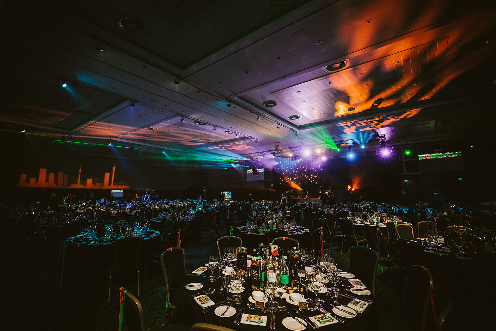 Awards dinner with event management
