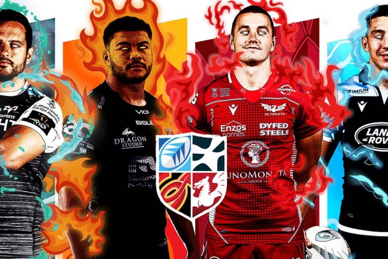 Judgement Day poster with 4 rugby players