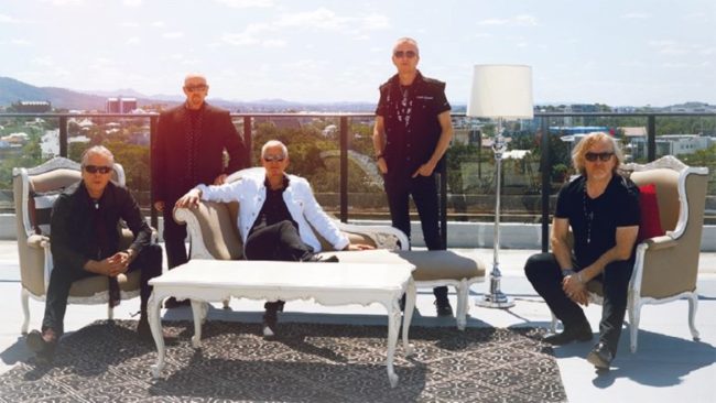 Thunder band image on rooftop